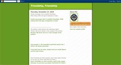 Desktop Screenshot of friendshipfor1.blogspot.com