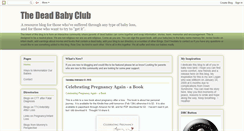 Desktop Screenshot of deadbabyclub.blogspot.com