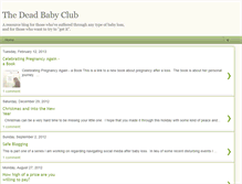 Tablet Screenshot of deadbabyclub.blogspot.com