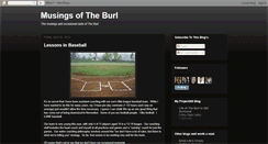 Desktop Screenshot of burlsrnr.blogspot.com