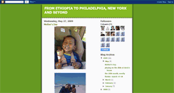 Desktop Screenshot of ethiopiatophiladelphia.blogspot.com