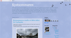 Desktop Screenshot of kystsommaren.blogspot.com