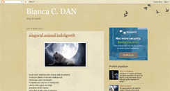 Desktop Screenshot of biancadan.blogspot.com