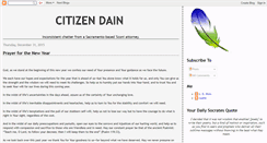 Desktop Screenshot of citizendain.blogspot.com