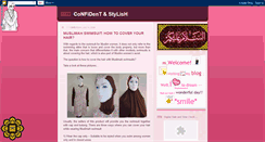 Desktop Screenshot of muslimahdressing.blogspot.com