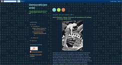 Desktop Screenshot of democratic-amente.blogspot.com