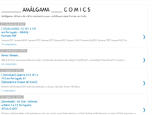 Tablet Screenshot of amalgamacomics.blogspot.com