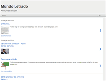 Tablet Screenshot of primundoletrado.blogspot.com