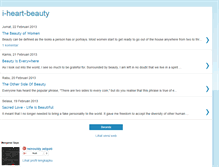 Tablet Screenshot of i-heart-beauty.blogspot.com