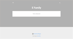 Desktop Screenshot of efamilyupdate.blogspot.com