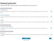 Tablet Screenshot of dadangsyafarudin.blogspot.com