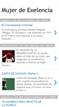Mobile Screenshot of mujerdeexcelncia.blogspot.com