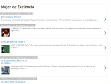 Tablet Screenshot of mujerdeexcelncia.blogspot.com