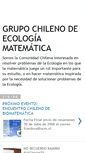 Mobile Screenshot of ecologia-matematica.blogspot.com