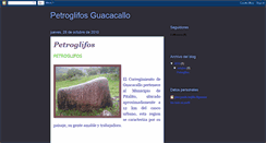 Desktop Screenshot of petroglifosguacacallo.blogspot.com
