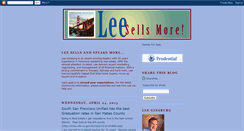 Desktop Screenshot of leesellsmore.blogspot.com