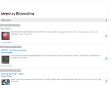 Tablet Screenshot of meninas-entendem.blogspot.com