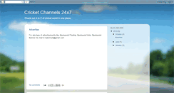 Desktop Screenshot of cricket-channels.blogspot.com