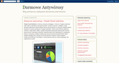 Desktop Screenshot of darmoweantywirusy.blogspot.com