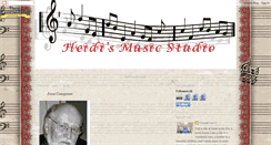 Desktop Screenshot of heidismusicstudio.blogspot.com