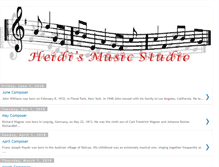 Tablet Screenshot of heidismusicstudio.blogspot.com