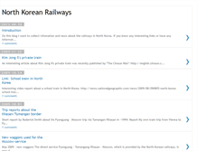 Tablet Screenshot of dprk-railway.blogspot.com