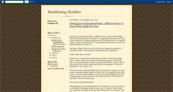 Desktop Screenshot of maddening-mobiles.blogspot.com