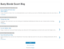 Tablet Screenshot of bustyblondeescort.blogspot.com