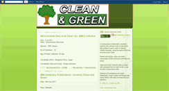 Desktop Screenshot of cleanngreen.blogspot.com