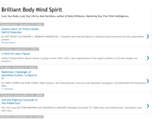 Tablet Screenshot of brilliantbodymindspirit.blogspot.com