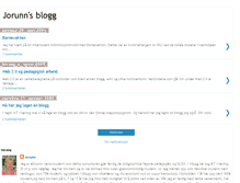 Tablet Screenshot of jorunnkksblogg.blogspot.com
