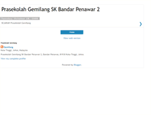 Tablet Screenshot of prasekolahgemilangskbp2.blogspot.com