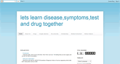 Desktop Screenshot of learndisease.blogspot.com