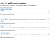 Tablet Screenshot of dolphinconnections.blogspot.com