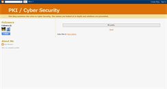 Desktop Screenshot of pki-cybersecurity.blogspot.com