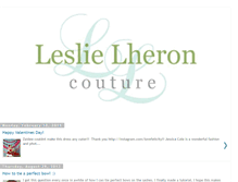 Tablet Screenshot of leslielheroncouture.blogspot.com