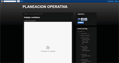 Desktop Screenshot of planeacionoperativaeliana.blogspot.com