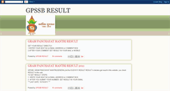 Desktop Screenshot of gpssbresult.blogspot.com