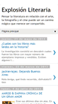 Mobile Screenshot of explosionliteraria.blogspot.com