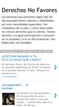 Mobile Screenshot of derechosnofavores.blogspot.com