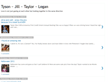 Tablet Screenshot of mytaylorbug.blogspot.com