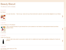 Tablet Screenshot of beautybiscuit.blogspot.com