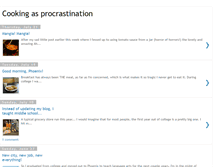 Tablet Screenshot of cookingasprocrastination.blogspot.com