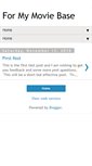 Mobile Screenshot of formymoviebase.blogspot.com