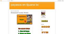 Desktop Screenshot of payasosentijuana.blogspot.com