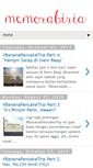 Mobile Screenshot of memorabiria.blogspot.com