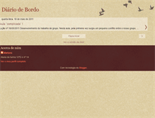 Tablet Screenshot of mariana-diariodeborda.blogspot.com