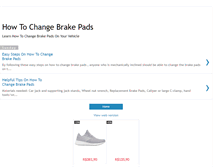 Tablet Screenshot of howtochangebrakepads.blogspot.com