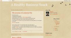 Desktop Screenshot of healthybs.blogspot.com