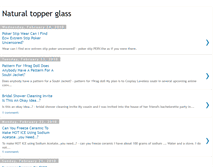 Tablet Screenshot of natura-topp-glas.blogspot.com
